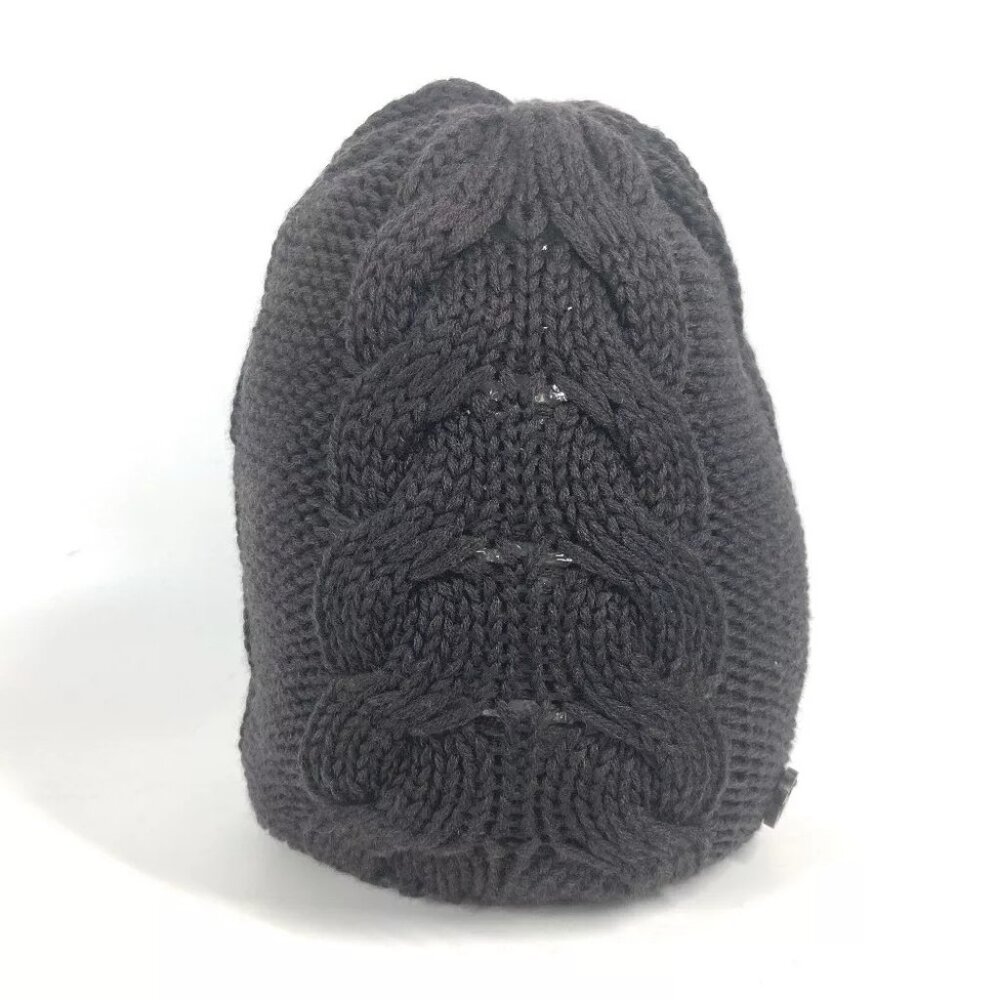 Gucci 300052 Gg Beanie Hat Knit Hat Knit Cap Knit Hat Wool Brown